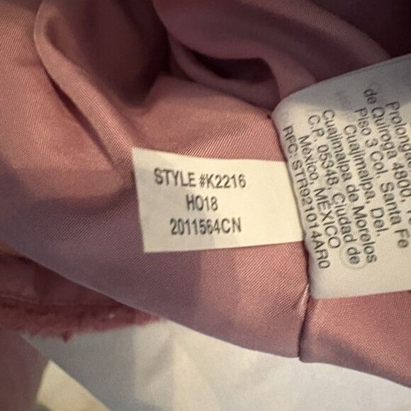 J. Crew Factory Women's Plush Faux Fur Full Zip Vest Guava Berry Small - Picture 6 of 8